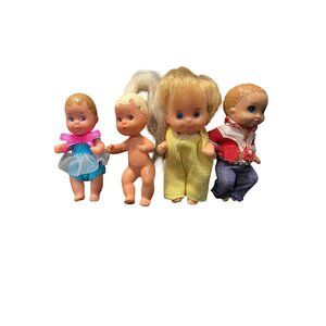 Vintage Baby Barbie Doll Lot of 4